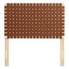 Modway Sparta Weave Twin Vegan Leather Headboard - 2 of 4
