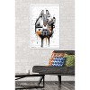 Trends International Star Wars: Saga - Falcon Black And Orange Framed Wall Poster Prints - 2 of 4
