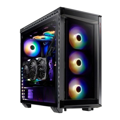 XPG BATTLECRUISER ATX RGB Mid-Tower Case - Black