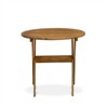 MNCM3CWNA - Dining Table and 2 Foldable Side Chairs - Natural Oil Finish - 2 of 4