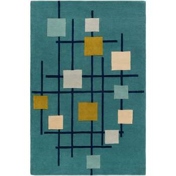 Mark & Day Charlo Tufted Indoor Area Rugs Teal