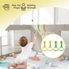 Fodoss Baby Playpen with Mat ，59 x71 In Playpen for Babies and Toddlers, Indoor & Outdoor Activity Center, Safety Baby Fence - 4 of 4
