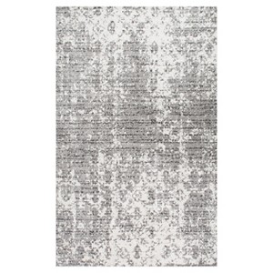Sterling Gray Solid Loomed Area Rug - (5