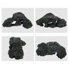 Unique Bargains Resin Tortoise Rock Turtle Basking Platform 11.7"x6"x4.3" Black Green 1 Pcs - 3 of 4