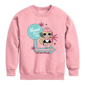 Boys' - LOL Surprise! - Small Frys Cafe Graphic Long Sleeve Fleece Sweatshirt - 1 of 4