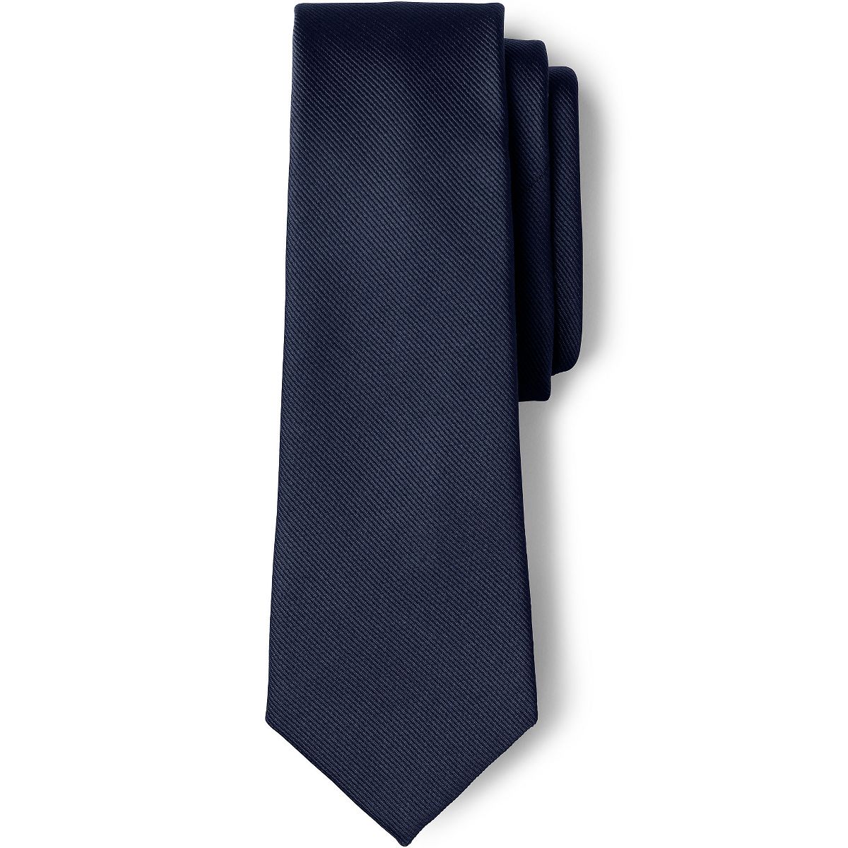 Lands' End School Uniform Kids Solid Pre Tied Tie