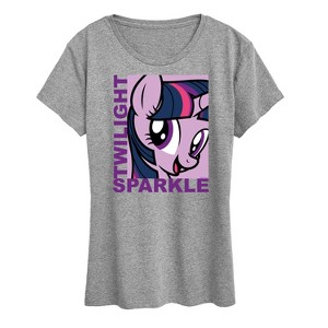 Women's - My Little Pony - Character Block Twilight Sparkle Short Sleeve Graphic T-Shirt - 1 of 4