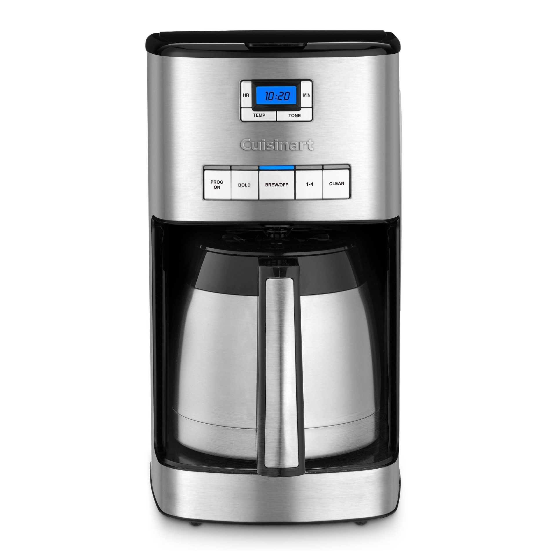 Cuisinart 12 Cup Programmable Coffeemaker Thermal Carafe Stainless Steel
