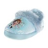 Disney Frozen Girls Slippers - Elsa and Anna Plush Lightweight Warm Comfort Soft Aline House Shoes - Purple (sizes 5-12 Toddler) - 4 of 4