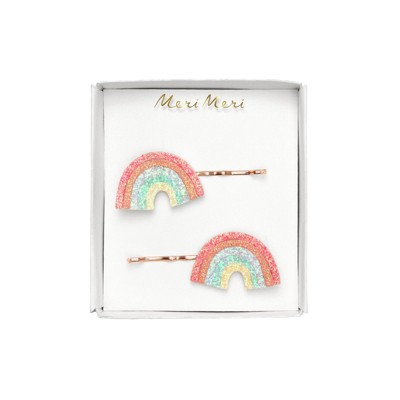 Meri Meri Glitter Rainbow Hair Slides