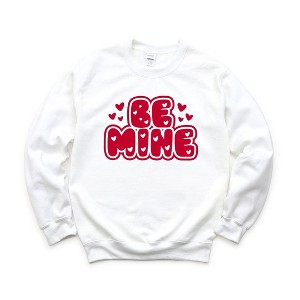 Simply Sage Market Women's Graphic Sweatshirt Be Mine Bubble - 1 of 3