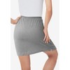 Woman Within Plus Size Stretch Cotton Skort - 3 of 4