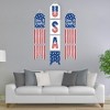 Big Dot of Happiness Stars & Stripes - Hanging Vertical Paper Door Banners - Memorial Day, 4th of July & Labor Day Wall Decor Kit - Indoor Door Decor - 2 of 4