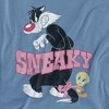 Looney Tunes Sneaky Adult T-Shirt - 2 of 4