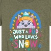 Boys' - Paw Patrol - Just A Pup Who Loves Snow Short Sleeve Graphic T-Shirt - 2 of 4