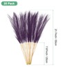 Unique Bargains Dried Plants Artificial Durable Small Fluffy Pampas Grass for Home, Office, Party 20 Pcs 21.7 Inch - 3 of 4