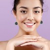 Hicarer 12 Pairs Faux Druzy Drop Earrings Crystal Pendant Dangle Multicolor Stainless Steel Earrings for Women - 4 of 4