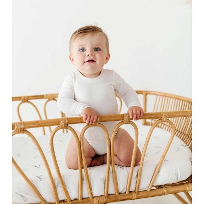 Dragonfly Blue Jersey Cotton Baby Changing Pad Cover Set