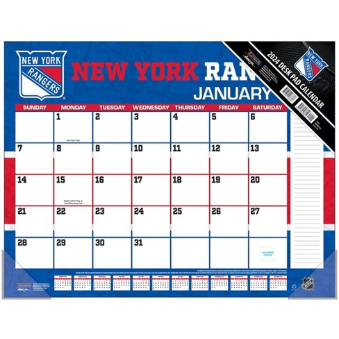 NFL New York Giants Logo Series 31.5 x 12 Desk Pad