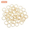 Unique Bargains Metal Twisted Open O-ring Connectors for DIY Bracelet Necklaces 50 Pcs - 3 of 4