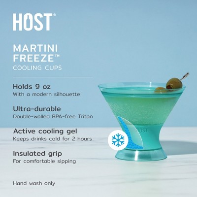 Host Freeze Insulated Martini Cooling Cups