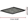 Allegra K Women's Retro Animal Print Leopard Rhombus Rhombic Neck Scarf Neckerchief - 3 of 4