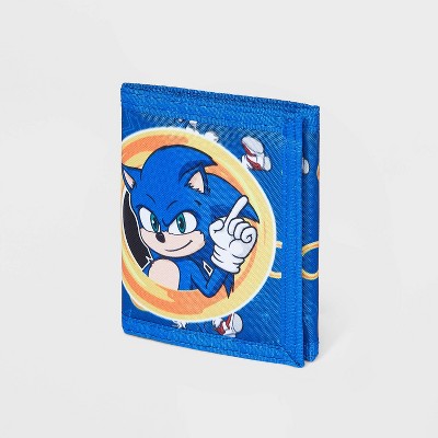 Boys' Sonic the Hedgehog 2 Trifold Wallet - Blue