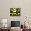 Art Remedy Meadow Brook by Charles Paul Gruppe Classic Landscape and Portrait Wall Art Framed - 2 of 4