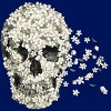 Junior's Design By Humans A Beautiful Death By igo2cairo T-Shirt - 2 of 3