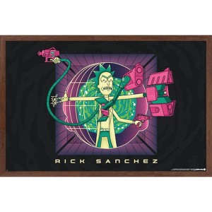 Trends International Rick And Morty: Season 8 - Rick Sanchez Framed Wall Poster Prints - 1 of 4