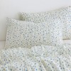 Cozy Flroal Cotton Duvet Cover Set – Soft Breathable 3-Piece Bedding, Romantic Farmhouse Cottage Style - 4 of 4