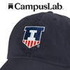 University Of Illinois Team Logo Adult Dad Cap Navy OS - 4 of 4