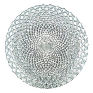 Slickblue Unique Handcrafted Glass Salad Plates with Eye-Catching Design, Versatile Options - 1 of 4
