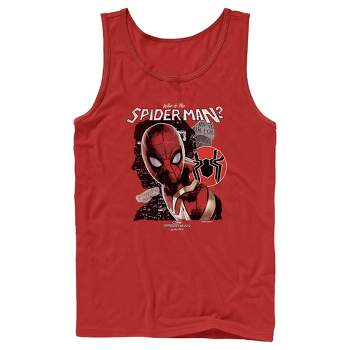 Men's Marvel Spider-Man: No Way Home Who is the Spider-Man Tank Top