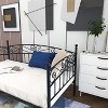 Metal Daybed Frame Multifunctional Mattress Foundation - 4 of 4