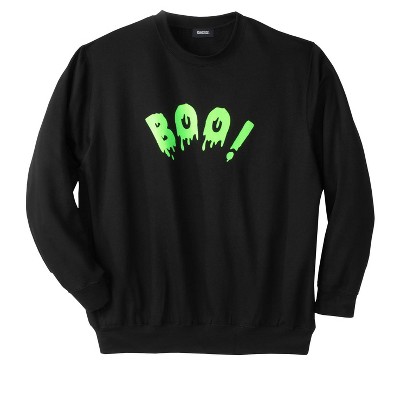 KingSize Men's Big & Tall Graphic Fleece Sweatshirt
