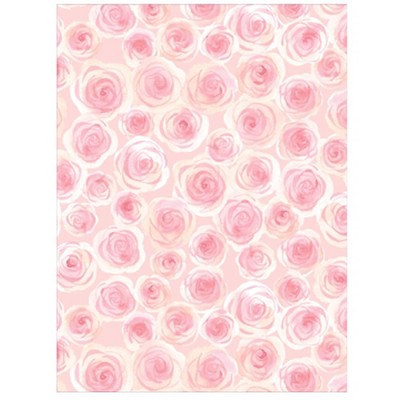 JAM Paper Design Gift Tissue Paper Blush Blooms 3 Packs of 4 Sheets 375834436A