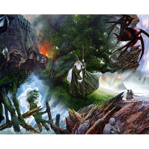 Springbok Lord Of The Rings Collage Jigsaw Puzzle 1000pc Target