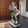 SEVOBAL Vibration Plate Fitness Platform Whole Body Lymphatic Drainage Fat Burning Shaking Workout Board for Home Gym Exercise, Gold, 20.5"*14.2"*4.5" - 2 of 4