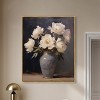 Art Remedy Flowers in Porcelain Vase Classical vintage floral vase wall art Framed - 2 of 4