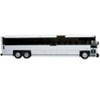 MCI D4500CT Commuter Coach Bus Blank White "The Bus & Motorcoach Collection" Limited Ed 1/50 Plastic Model by Iconic Replicas - 2 of 4