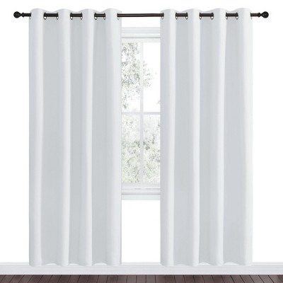 NICETOWN Grommet Top Blackout Curtains, Thermal Insulated Noise Reducing Window Drapes (Set of 2)