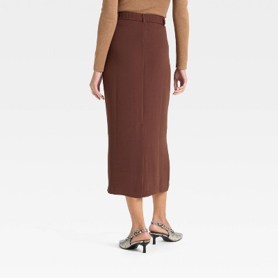 ハンドメイド Women Tailored Signature Crepe Maxi Skirt - A New Day | eBay