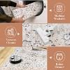 Vintage Floral Washable Runner Rug - Non-Slip Stain Resistant Kitchen & Bathroom Rug for Entrance, Laundry, Hallway, Bedroom - 4 of 4