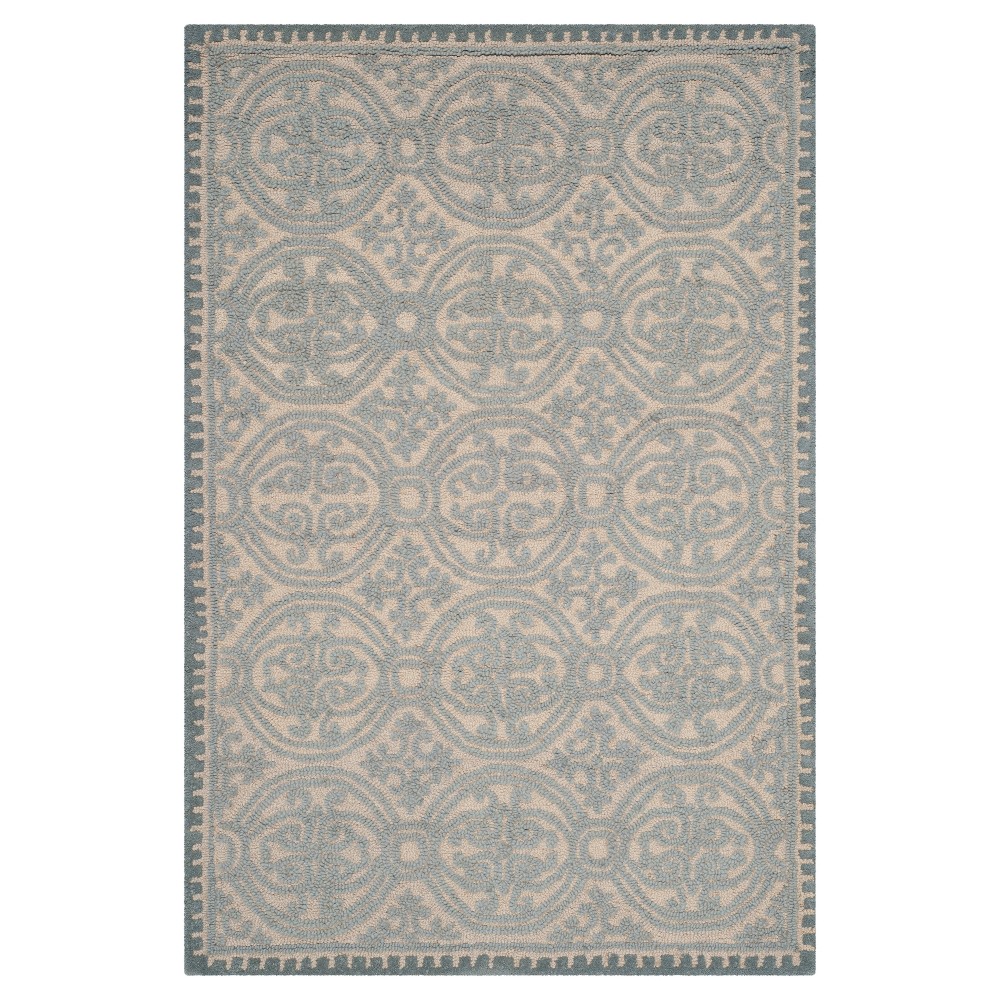 Austin Accent Rug - Dusty Blue / Gray ( 3' X 5' ) - Safavieh