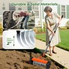 Walensee Thatch Rake, 76.8’’ Adjustable Handle, 2mm Steel Blades – Heavy Duty for Lawn Moss, Leaves & Debris - 4 of 4