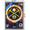Trends International NBA Denver Nuggets - Maximalist Logo 23 Framed Wall Poster Prints - 3 of 4