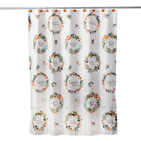 Nature S Harvest Fabric Shower Curtain, Succulent Shower Curtain Target