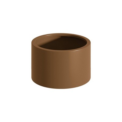 Okak Corten Steel Raised Garden Bed Kit 12/20x15.5 Inch Heavy Duty Round Metal Planter for Vegetables, Herbs