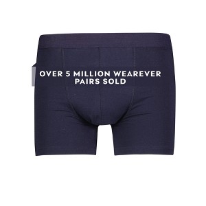 1-Pack Wearever Men's Regular Absorbency Incontinence Trunk Boxer Briefs - 1 of 4